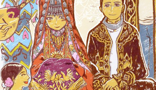 世界のおじちゃん「息子の結婚式で涙するムラート（ウズベキスタン）」